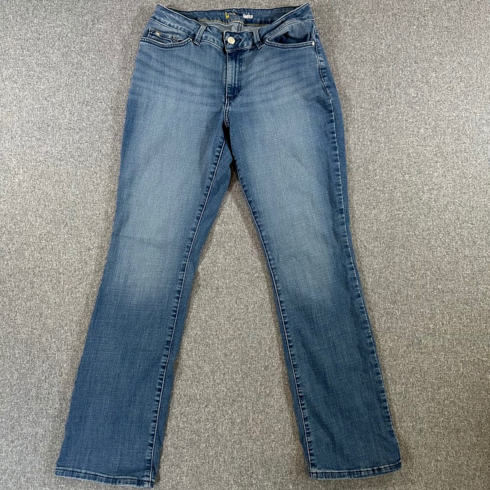 Lee Modern Series Curvy Bootcut Jeans‎ Womens 30x32 Medium Wash Denim Pants